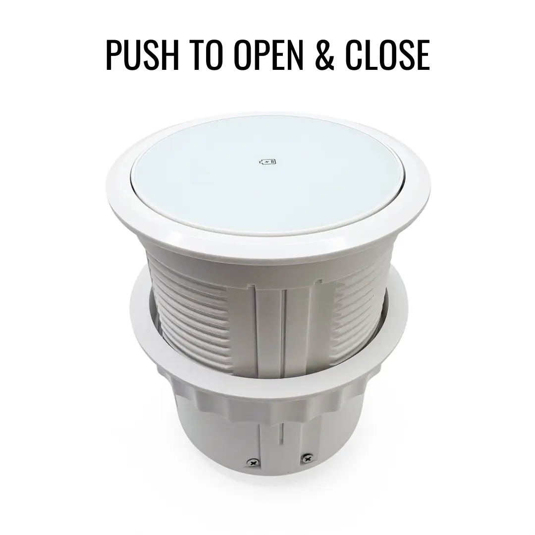Pop-up Outlet with Wireless Charger - Image 4